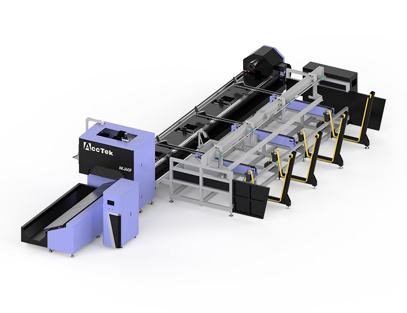 自動(dòng)上料金屬管激光切割機(jī)